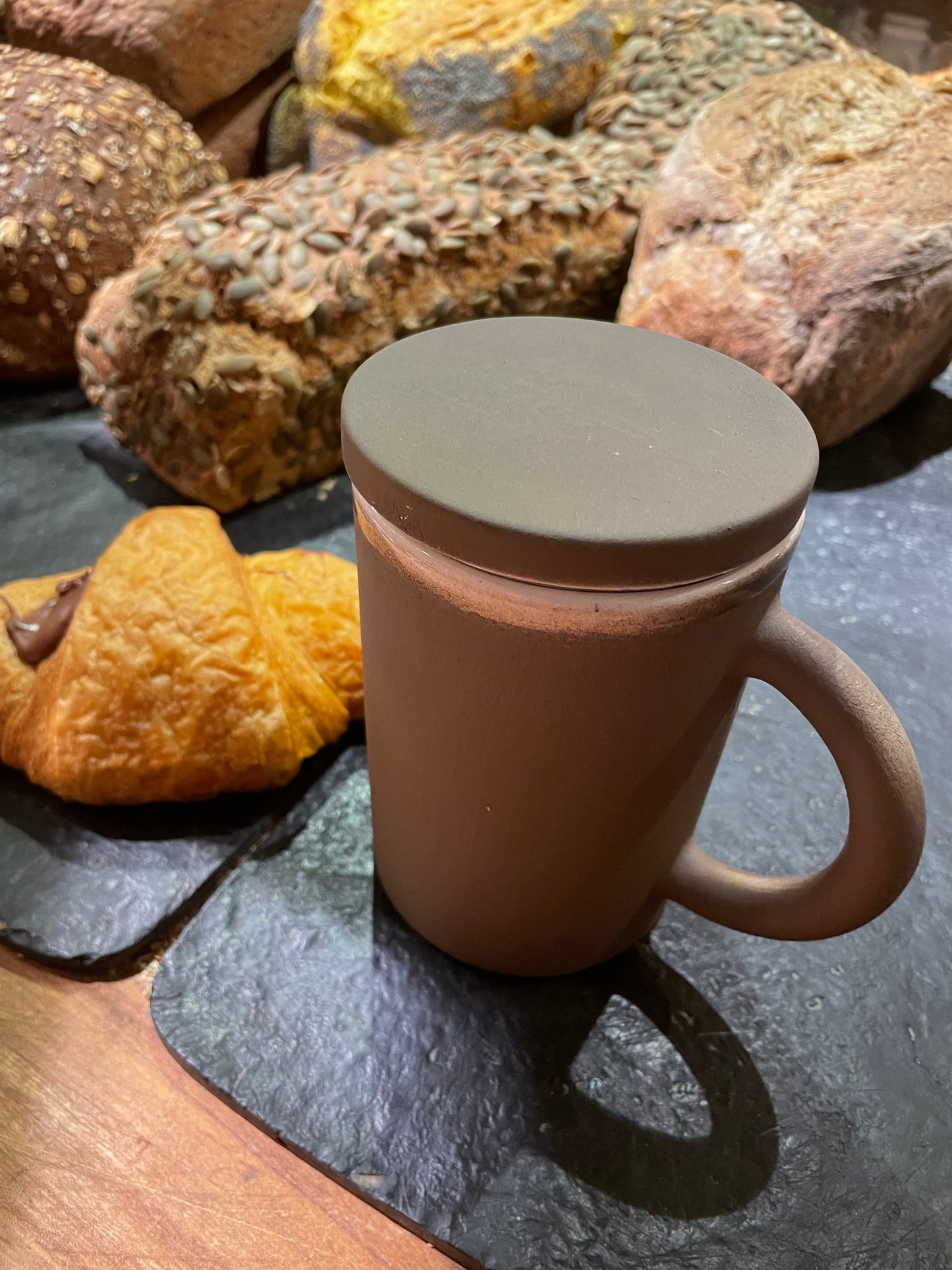 TAZZA ARGILLA NATURALE