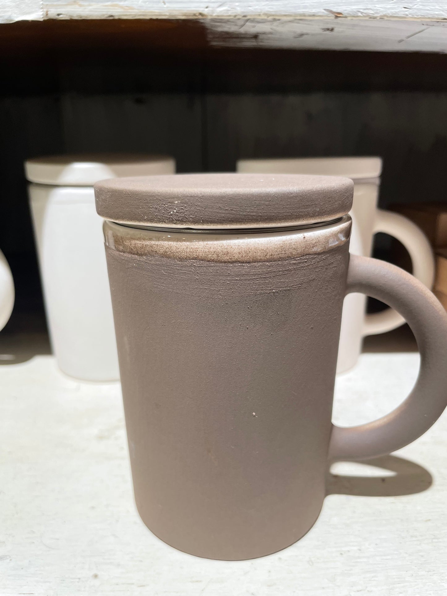 TAZZA ARGILLA NATURALE