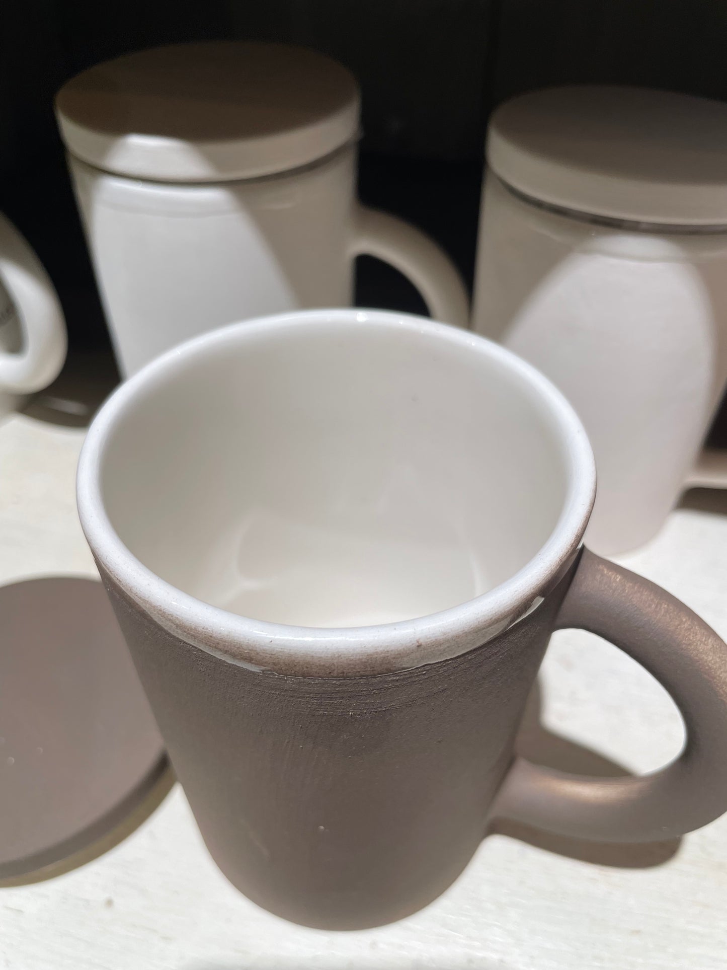 TAZZA ARGILLA NATURALE