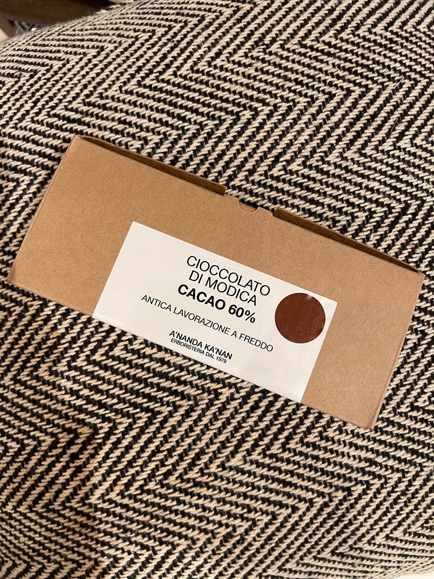 CIOCCOLATO DI MODICA CACAO 60%