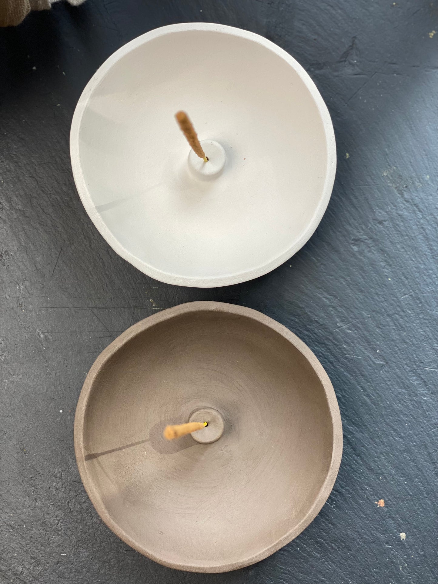 PORTA INCENSO ARGILLA - NATURALE